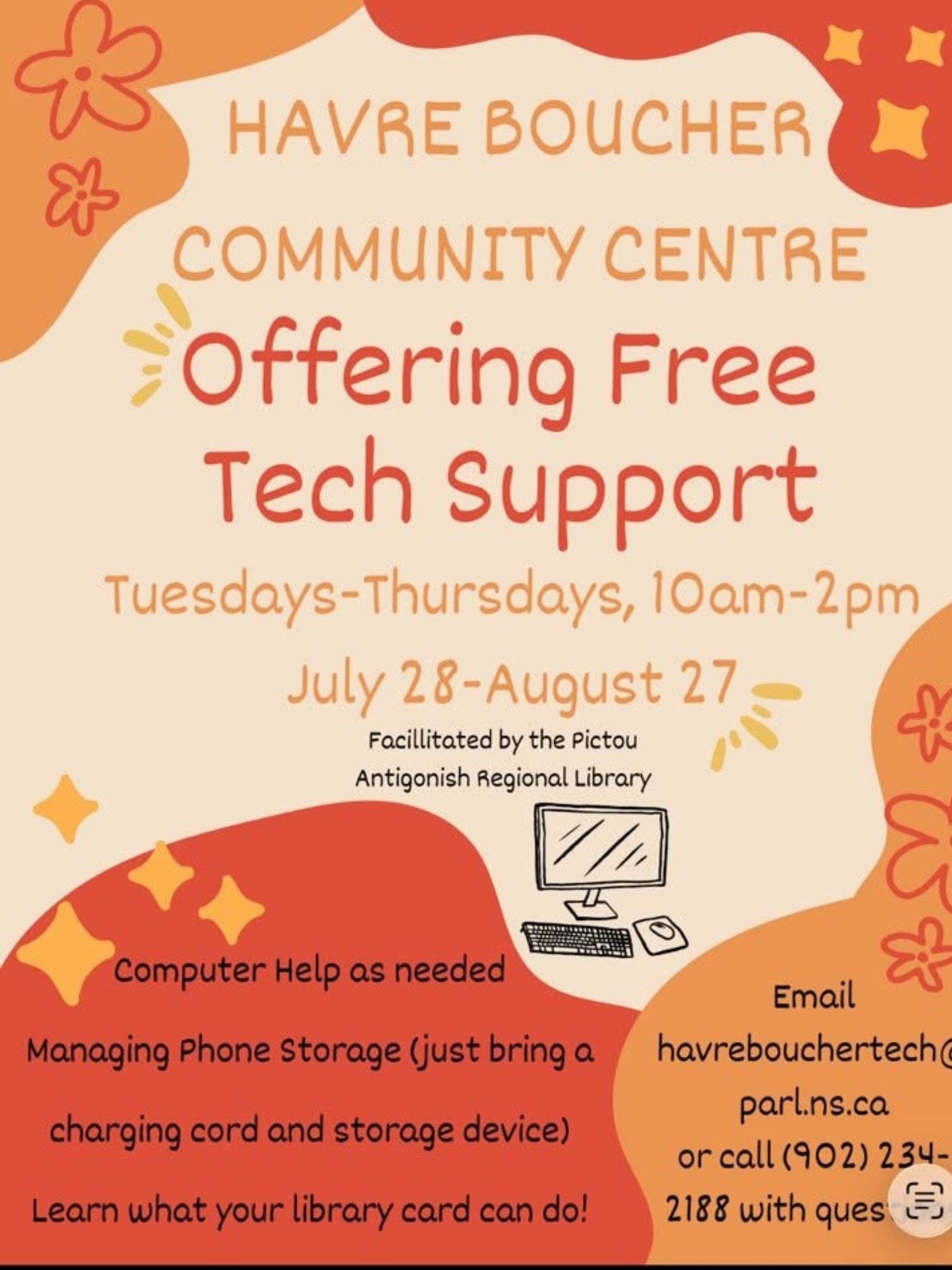 Havre Boucher Tech Support Poster 1